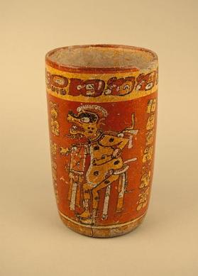 mayan drinking vessel